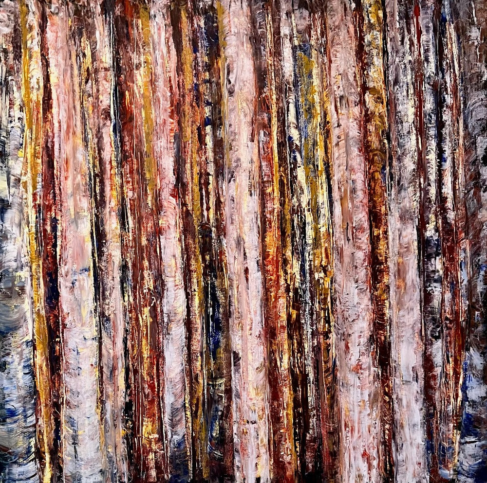 Cold wax, canadian artist, colours of history