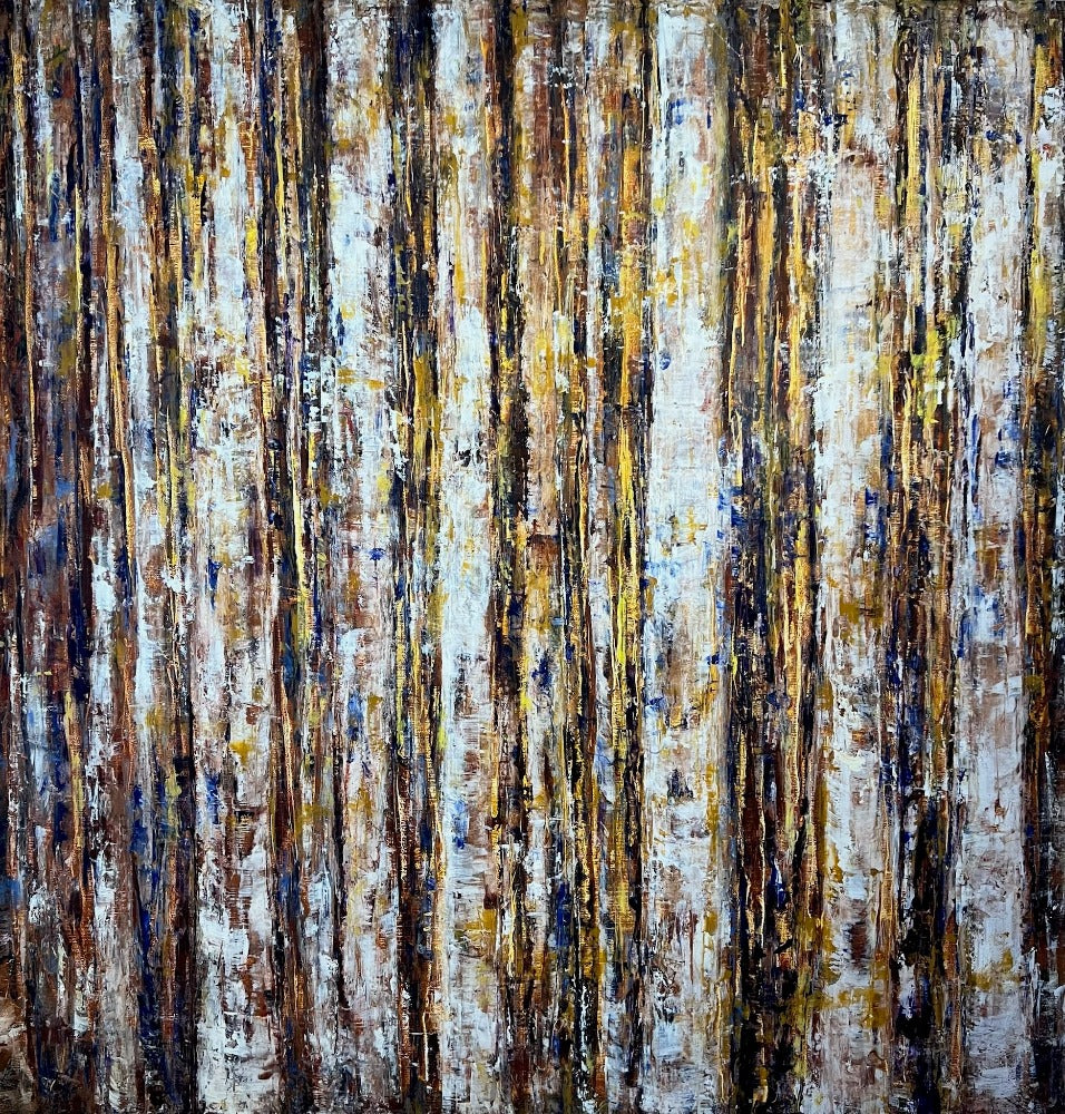 Cold wax, canadian artist, colours of history