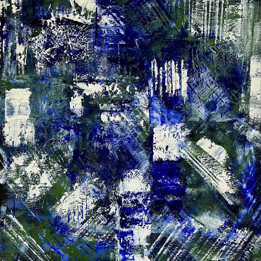 Cold wax, canadian artist, colours of history