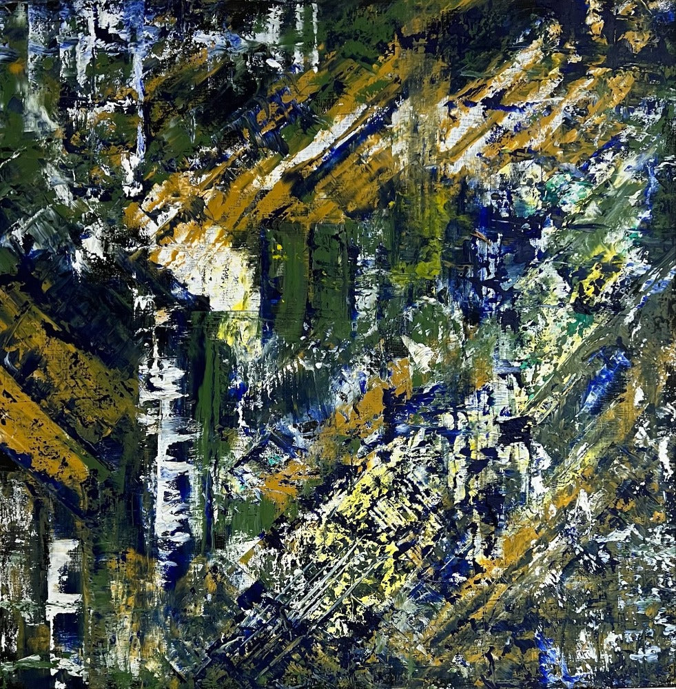 Cold wax, canadian artist, colours of history