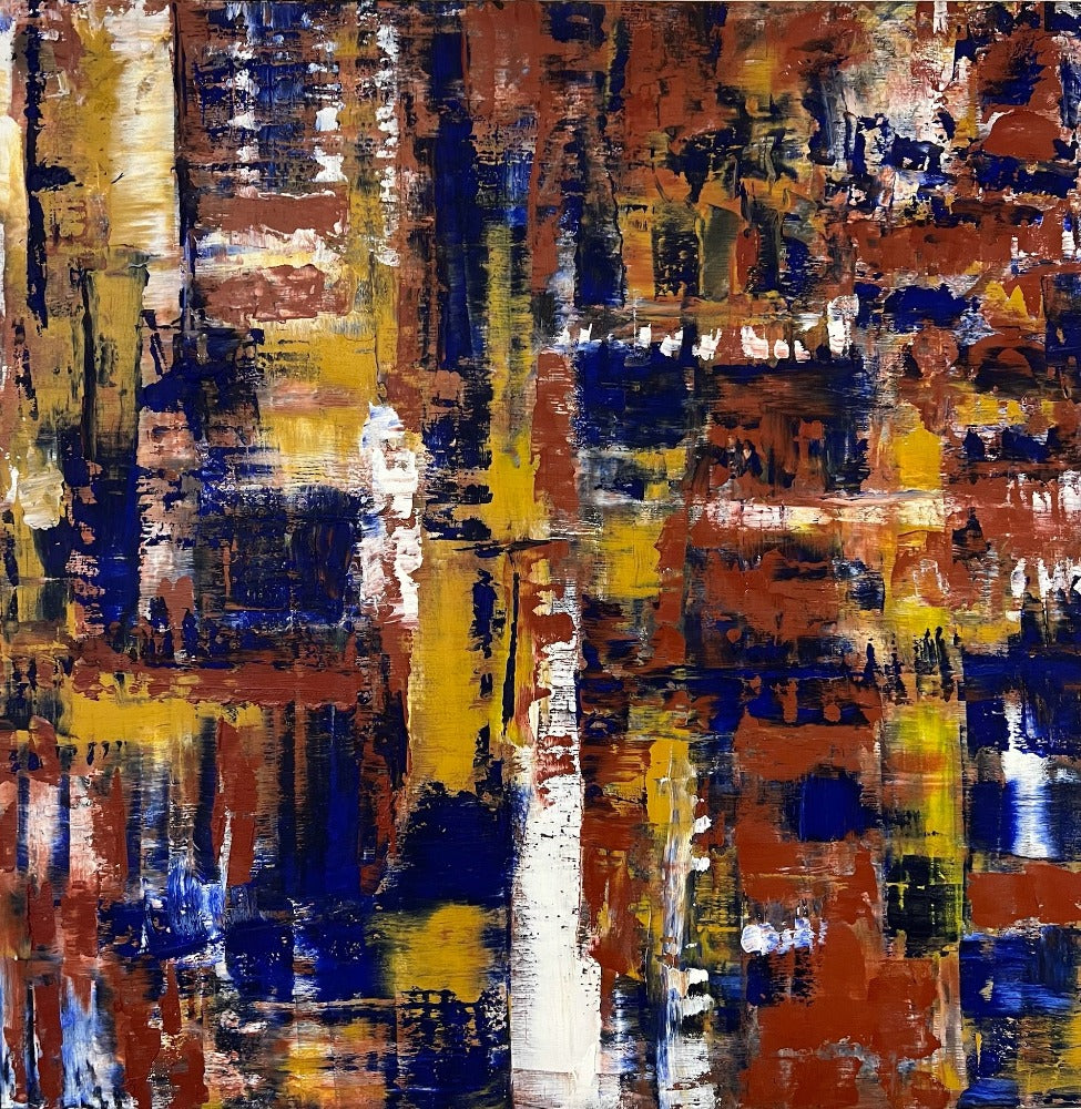 Cold wax, canadian artist, colours of history