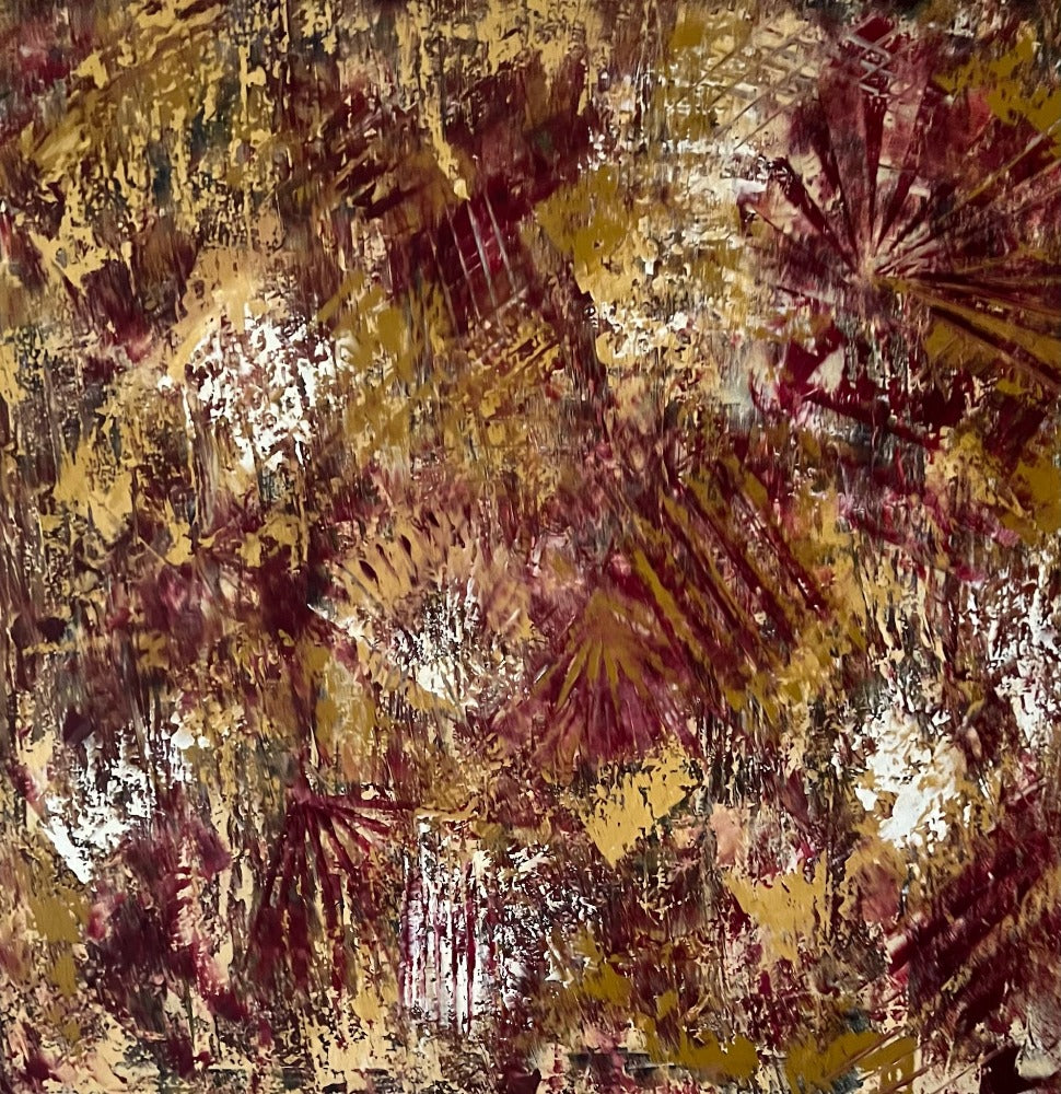 Cold wax, canadian artist, colours of history