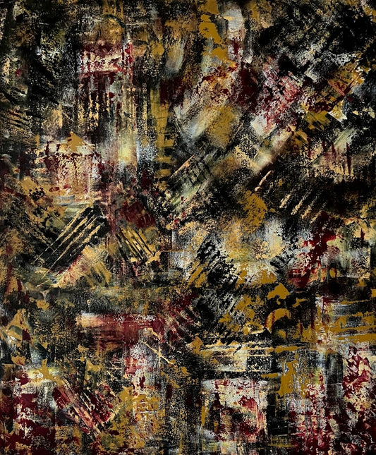 Cold wax, canadian artist, colours of history