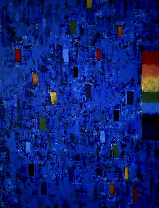 Cold wax, canadian artist, colours of history