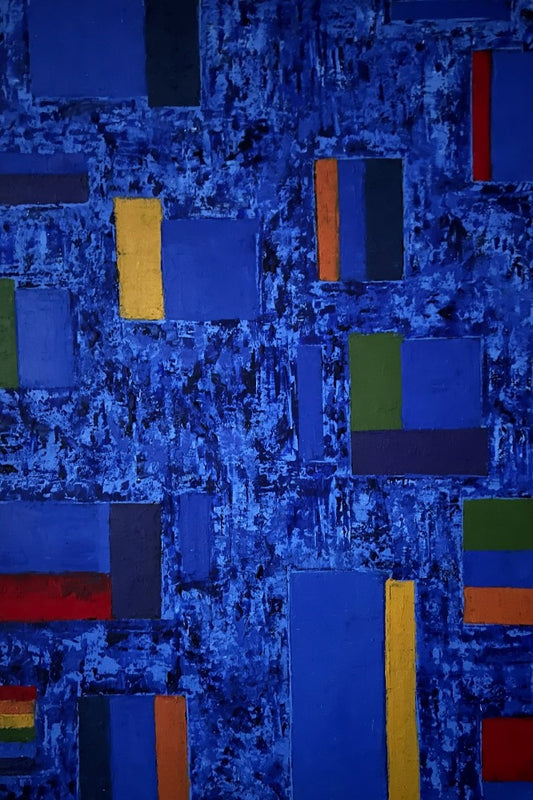 Cold wax, canadian artist, colours of history