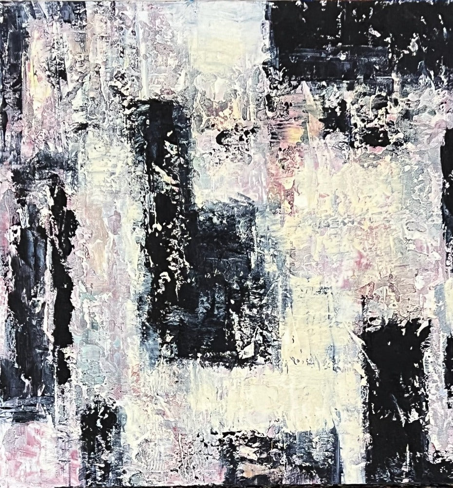 Cold wax, canadian artist, colours of history