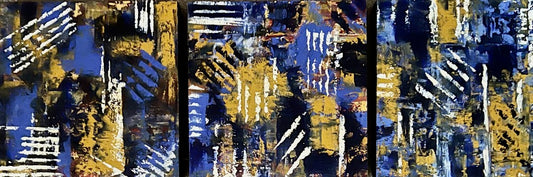 Cold wax, canadian artist, colours of history