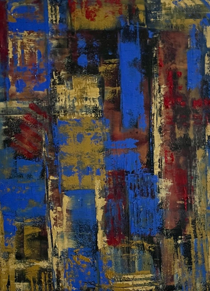 Cold wax, canadian artist, colours of history