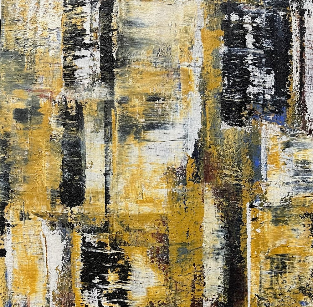 Cold wax, canadian artist, colours of history