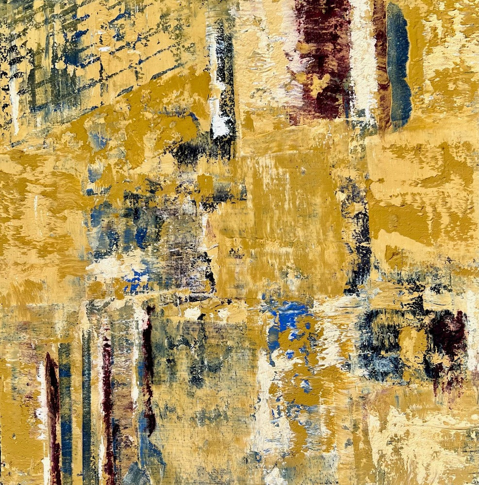 Cold wax, canadian artist, colours of history