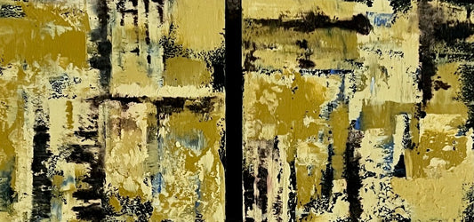 Cold wax, canadian artist, colours of history