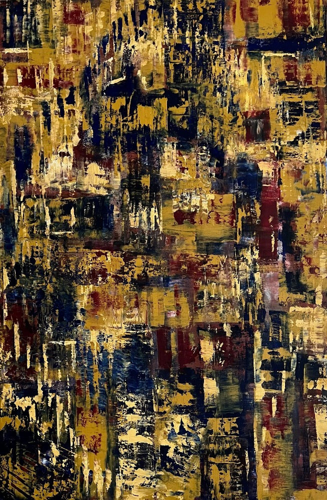 Cold wax, canadian artist, colours of history