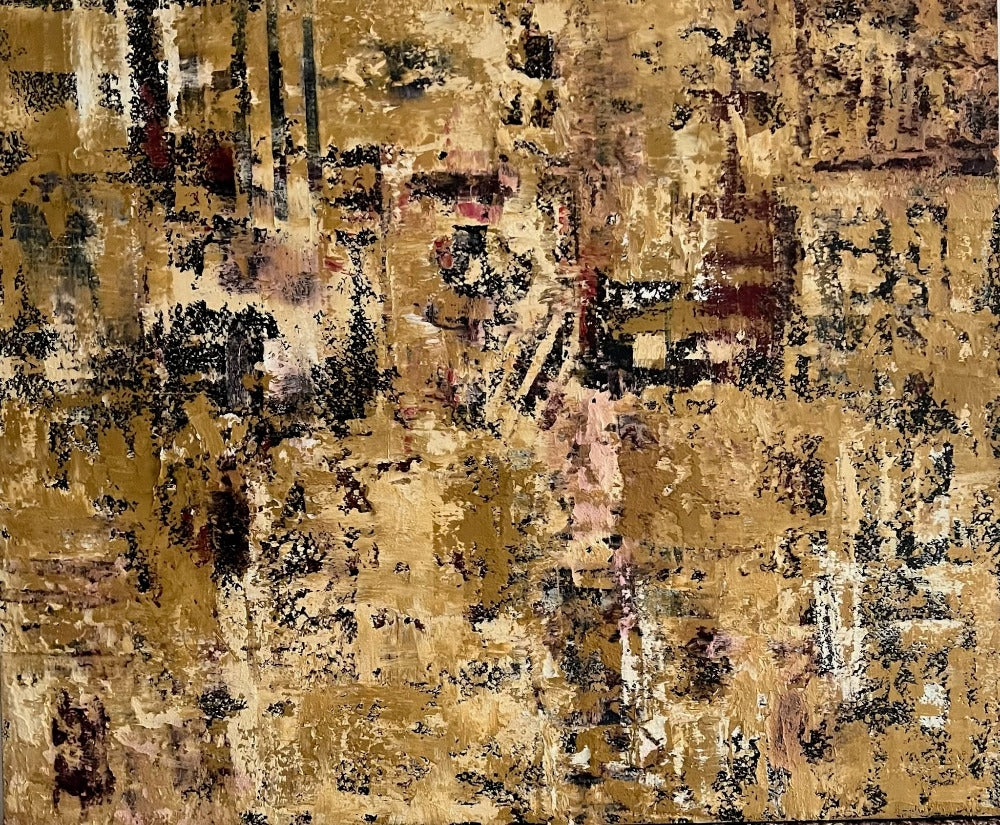 Cold wax, canadian artist, colours of history