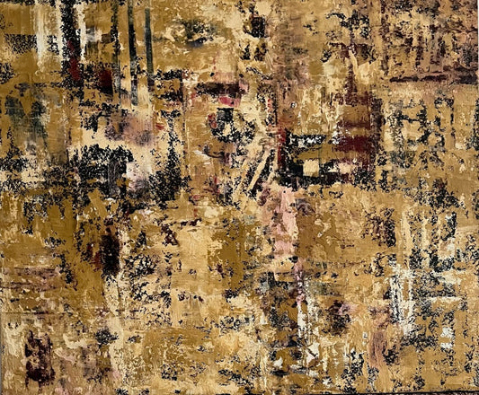 Cold wax, canadian artist, colours of history