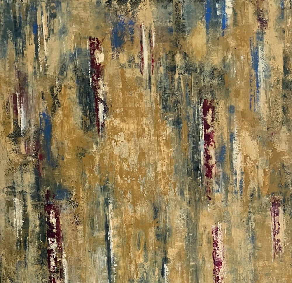 Cold wax, canadian artist, colours of history