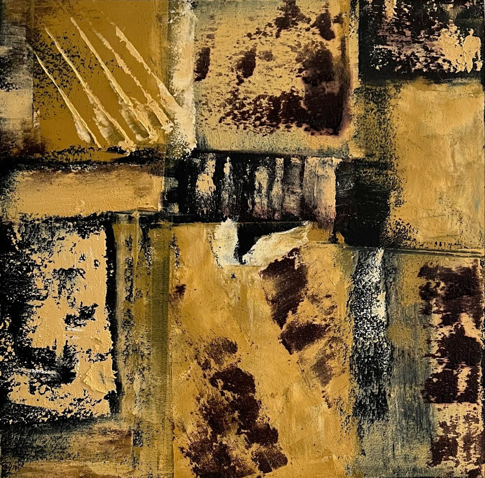 Cold wax, canadian artist, colours of history