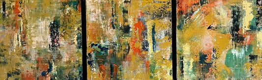 Cold wax, canadian artist, colours of history