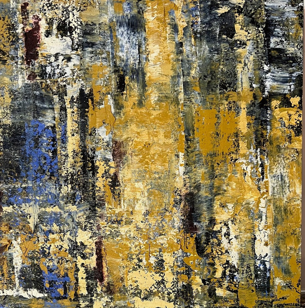 Cold wax, canadian artist, colours of history