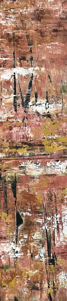 natural pigments, oil, birch panel