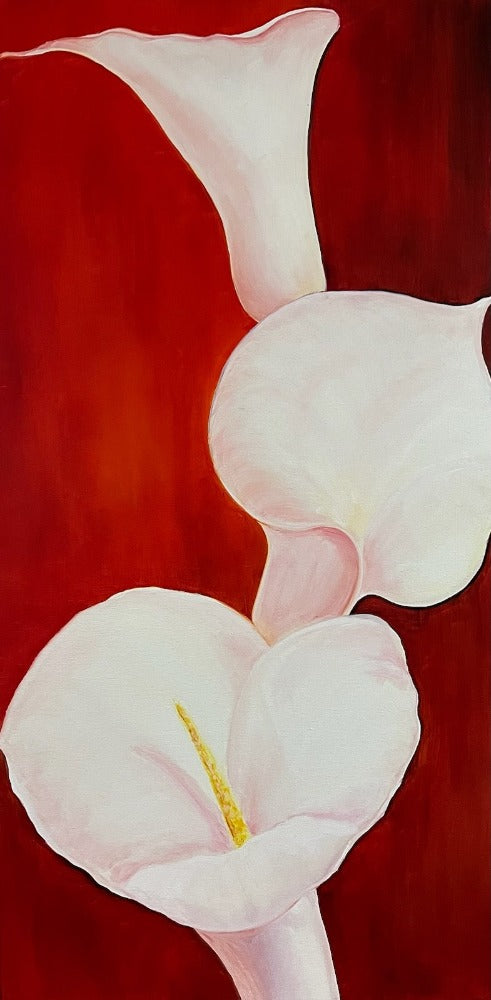 jo petty, flowers, floral, lilies