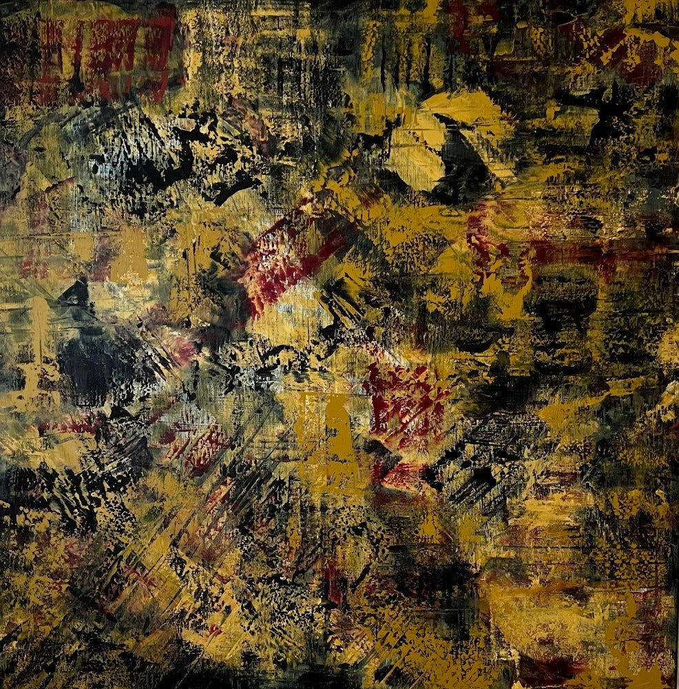 cold wax, canadian artist, colours of history