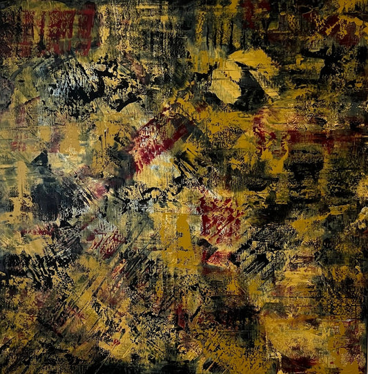 cold wax, canadian artist, colours of history