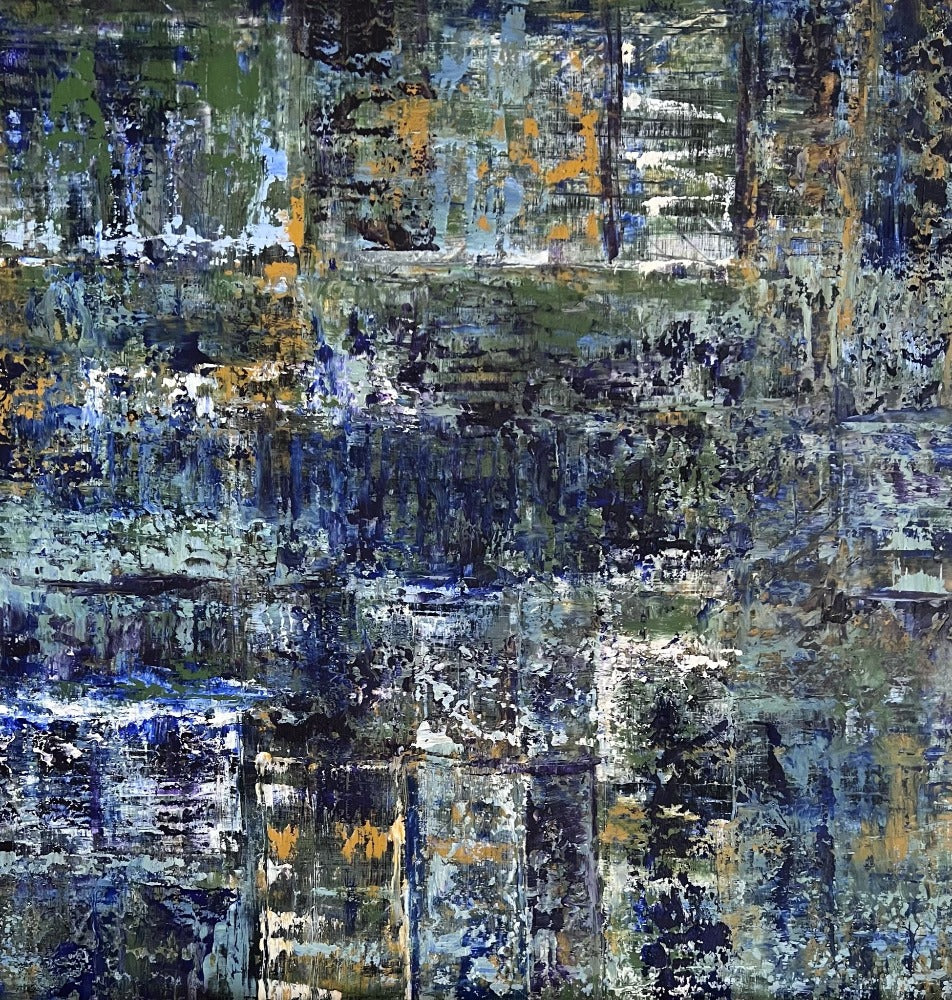 natural pigment, oil, birch panel