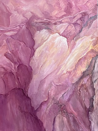 Abstract, oil on canvas, jo petty