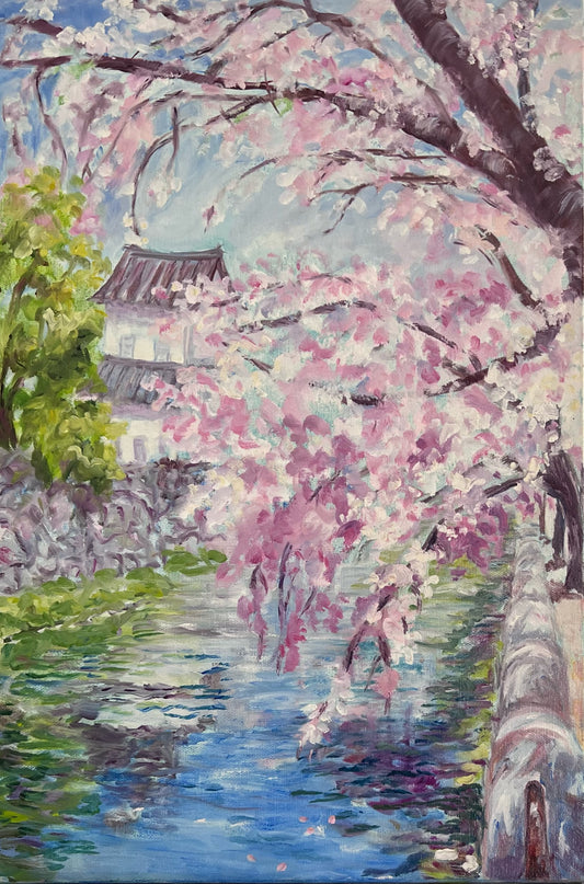 Reflecting on Pink 18x12